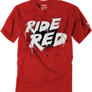 Authentic Factory Effex Youth Honda Splatter T-Shirt - Red, Part Number 23-83304