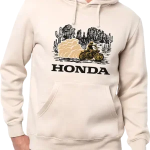 Affordable Honda Heritage Goldwing Hoodie by Honda Apparel - Tan Large LEM25S-M51-L