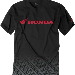 Affordable Factory Effex Honda Fade T-Shirt - Black, Large, Part Number 15-88302