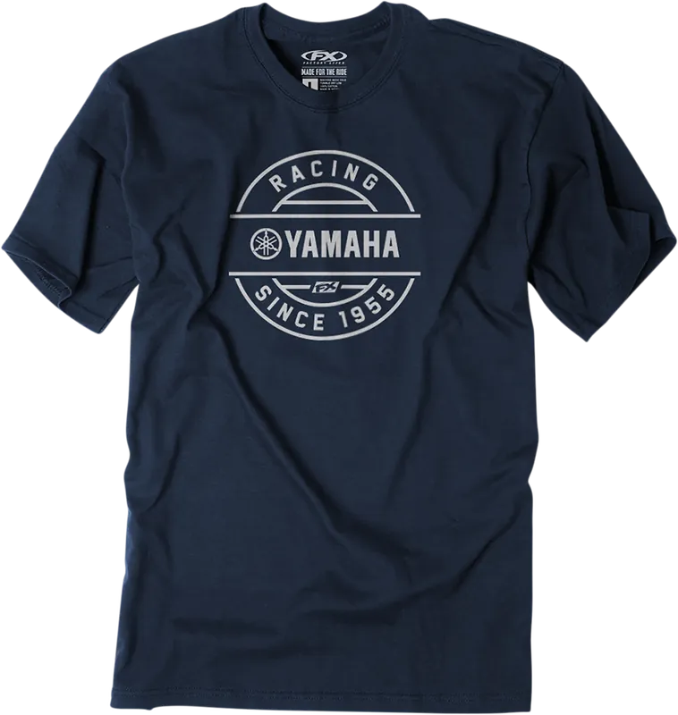Wholesale Factory Effex Yamaha Crest T-Shirt - Navy - Medium (Part No. 25-87202)