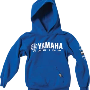 While Supplies Last FACTORY EFFEX Youth Yamaha Racing Hoodie - Royal Blue - XL (Part No. 19-83236)