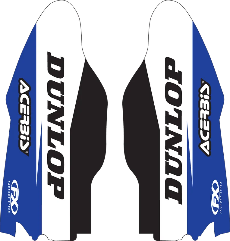 Wholesale Factory Effex YZ 17-40262 Fork Guard Graphic Kit - Impact-Resistant Vinyl