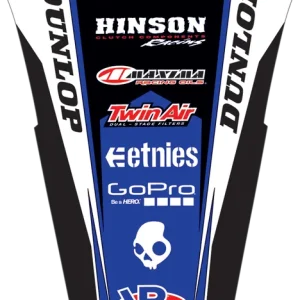 Worldwide Shipping FACTORY EFFEX Rear Fender Graphic for Yamaha YZ 125/250 - Part 17-32214