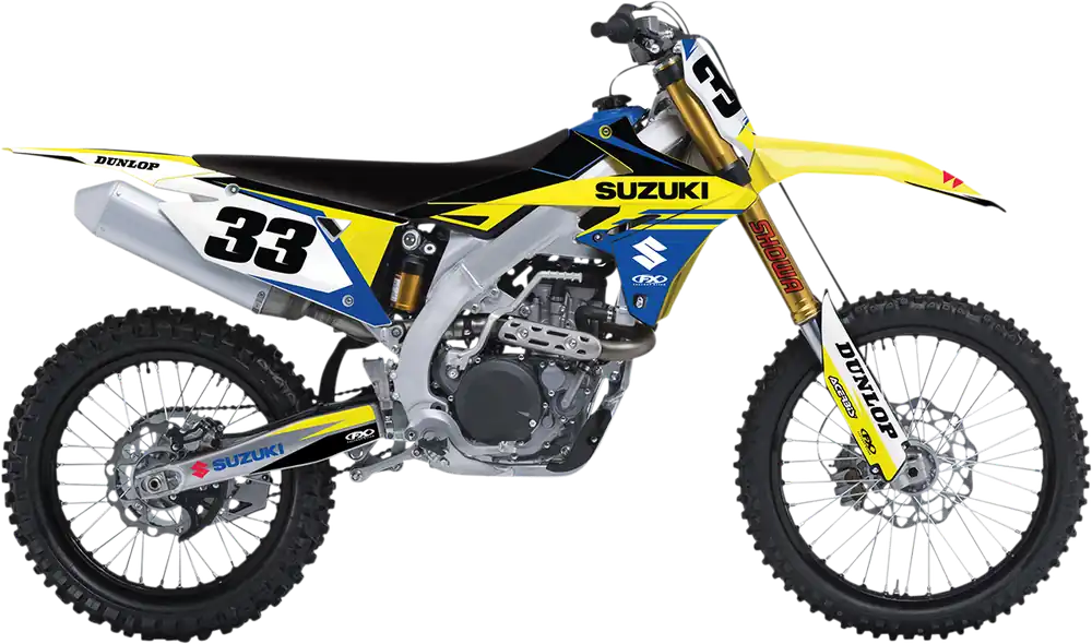 Viral Factory Effex EVO 19 Graphic Kit for Suzuki RM-Z 250 * Part #25-01422