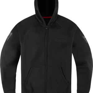 Wholesale ICON Uparmor* Hoodie 3050-6145 - Black 3XL with Impact Protection and Reflective Details
