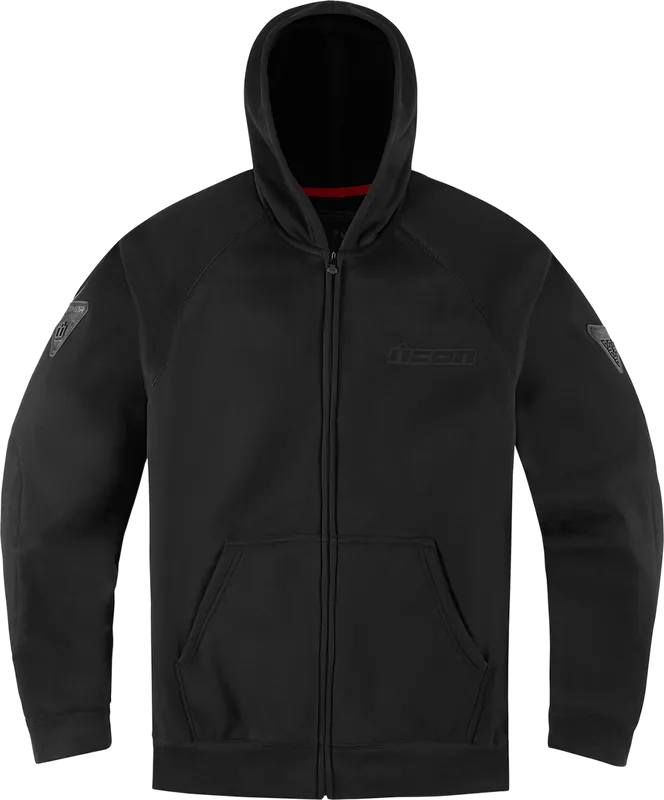 Wholesale ICON Uparmor* Hoodie 3050-6145 - Black 3XL with Impact Protection and Reflective Details
