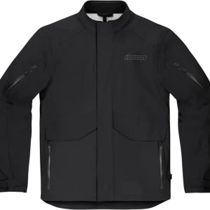 Warranty Included ICON Stormhawk Jacket CE - Black, Part Number 2820-5347, Small