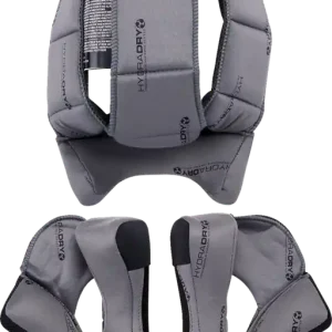 Weekend Sale ICON Airflite* R1 Comfort Liner Kit - Gray for XS Size Helmets, Part 0134-3631