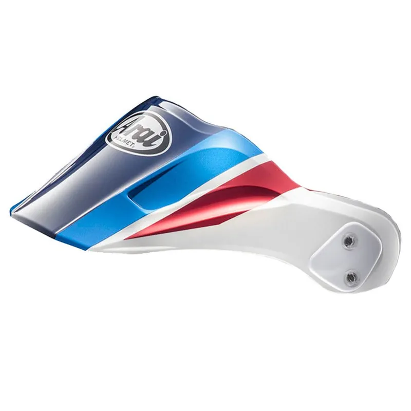 Arai Replacement Peak Africa Twin Blue/Red/White for XD-4 Helmets Wholesale