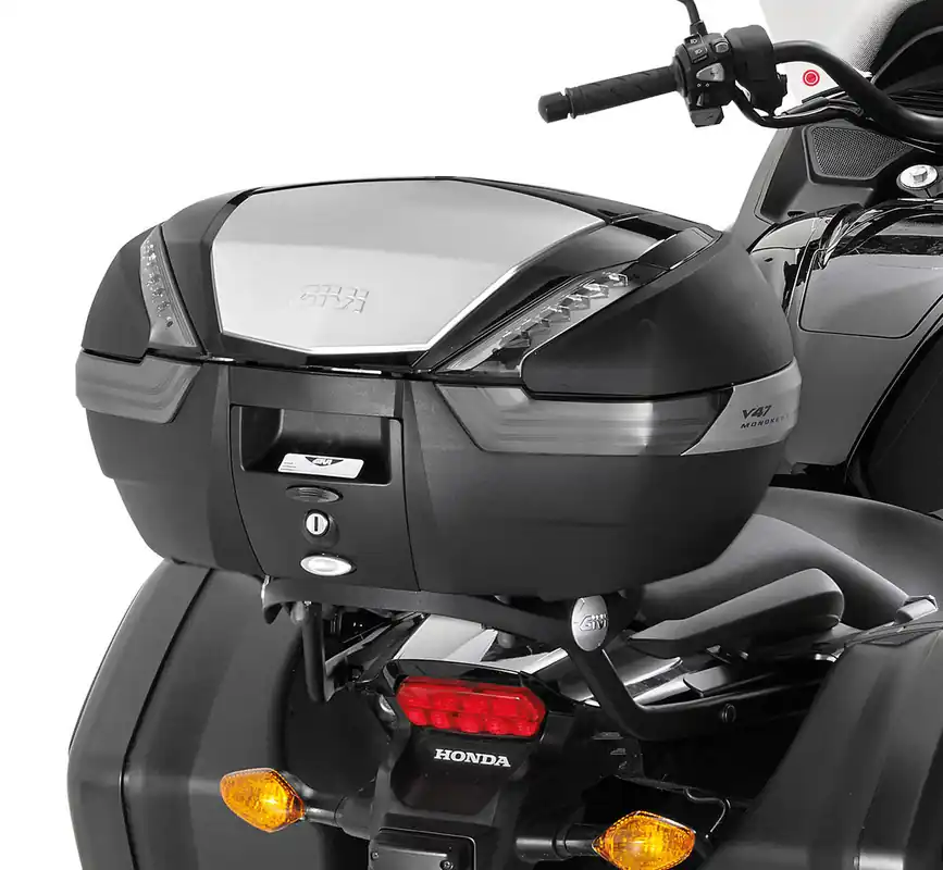 Warranty Included Givi 1133FZ Top Case Rear Rack for Honda CTX 700 DCT 14-16 w/Monolock