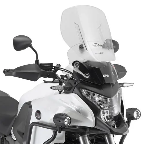 Affordable Givi AF1110 Airflow Sliding Clear Windshield (Maximum 53 x 41cm & 12cm