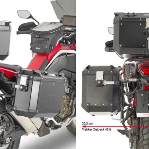 Worldwide Shipping Givi PLO1179CAM PL ONE-FIT Side Case Pannier Holder for Honda CRF1100L
