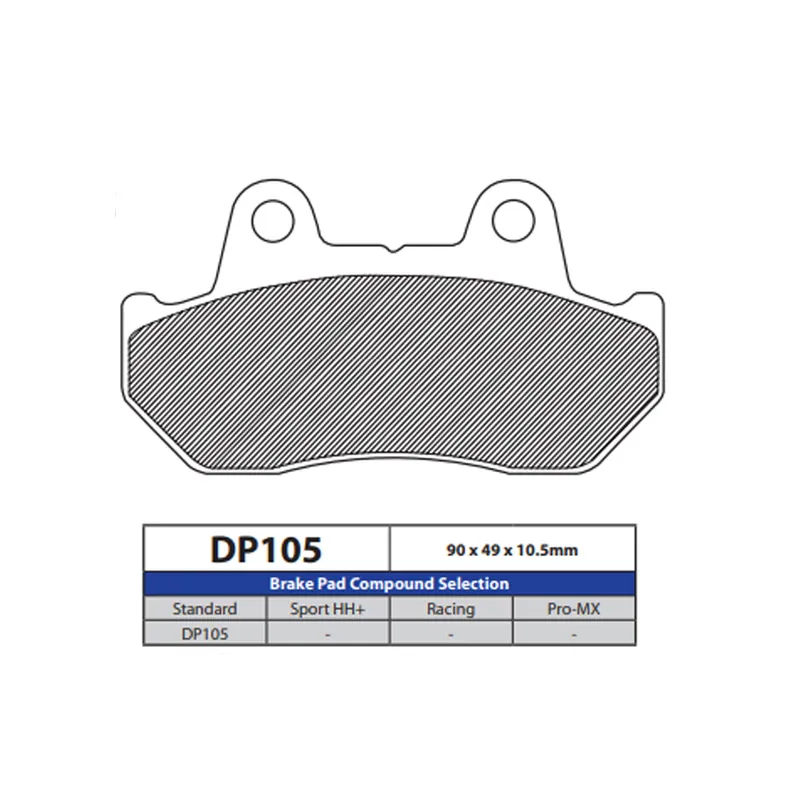 Bargain DP Brake Pads DP105 Sintered Brake Pads