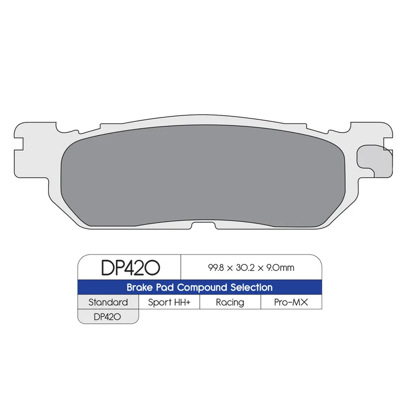 Worldwide Shipping DP Brake Pads DP420 Sintered Brake Pads