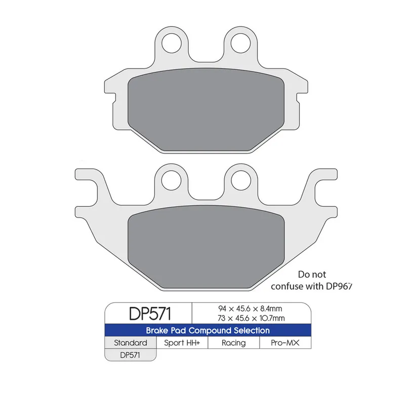 Wholesale DP Brake Pads DP571 Sintered Brake Pads