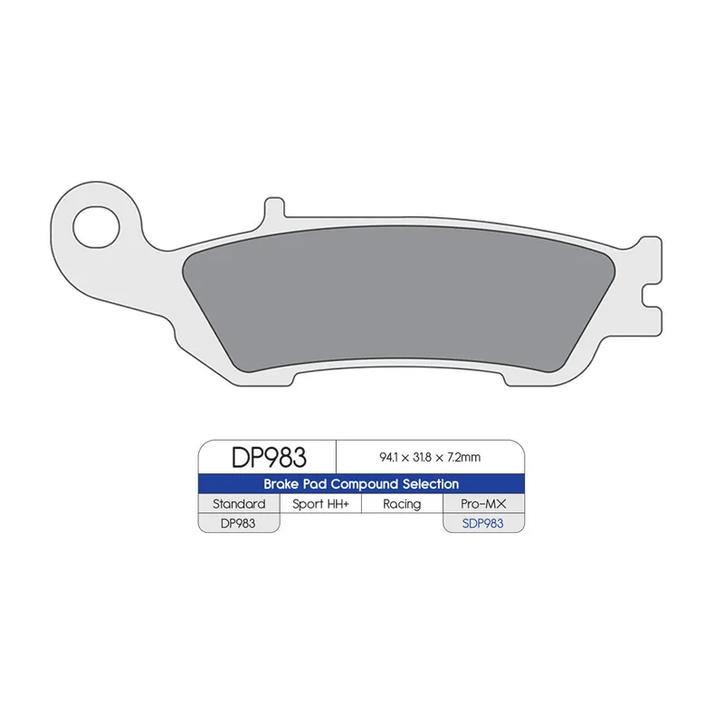 Authentic DP Brake Pads DP983 Sintered Brake Pads