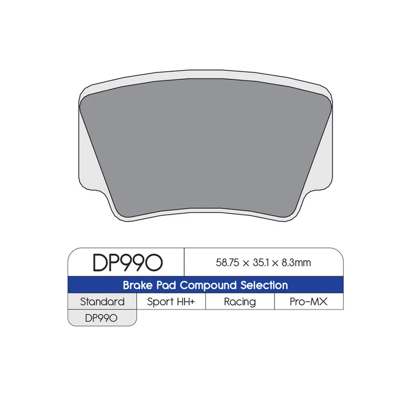 Wholesale DP Brake Pads DP990 Sintered Brake Pads