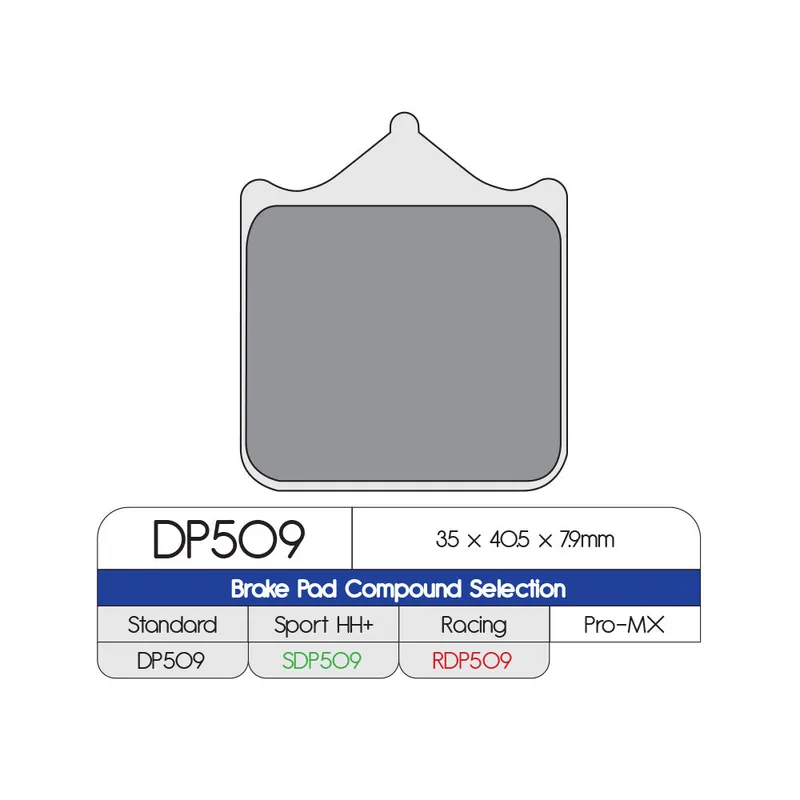 Bargain DP Brake Pads SDP509 SDP SPORT HH+ Brake Pads
