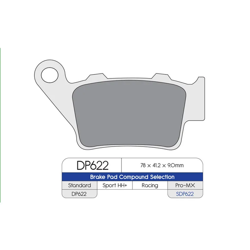 Viral DP Brake Pads SDP622 SDP Pro-MX Brake Pads