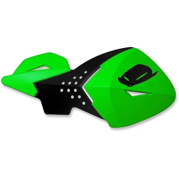 Affordable UFO Escalade Universal Handguards Green/Black