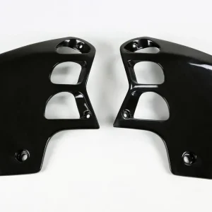 UFO Radiator Shrouds Black for Honda CR500 89-01 Luxury