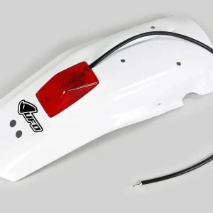 UFO Rear Fender White w/Tailight for Honda XR600 88-02 Buy Online