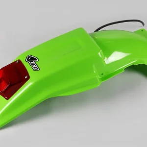 UFO Rear Fender Green w/Tailight for Kawasaki KDX200 90-94 Limited Time