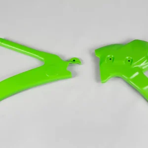 UFO Frame Guards Green for Kawasaki KXF125/KX250F 94-98 Warranty Included
