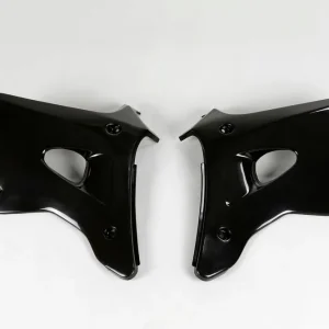 UFO Radiator Shrouds Black for Kawasaki KX125/KX250 94-98 Top Pick