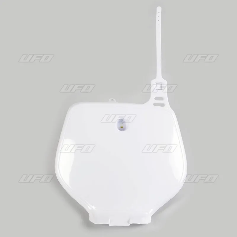 UFO Front Number Plate White for Yamaha YZ125/YZ250 92-99/YZ250F 98-99 Exclusive Offer