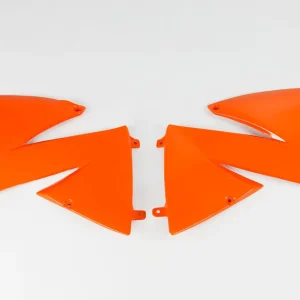 UFO Radiator Shrouds 1998-2018 Orange for KTM SX 125 2001/EXC 125/200/ Next Day Delivery