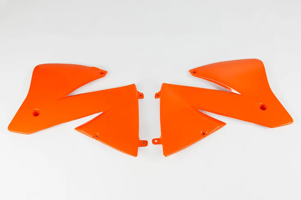 UFO Radiator Shrouds 1998-2018 Orange for KTM SX 125 2001/EXC 125/200/ Next Day Delivery
