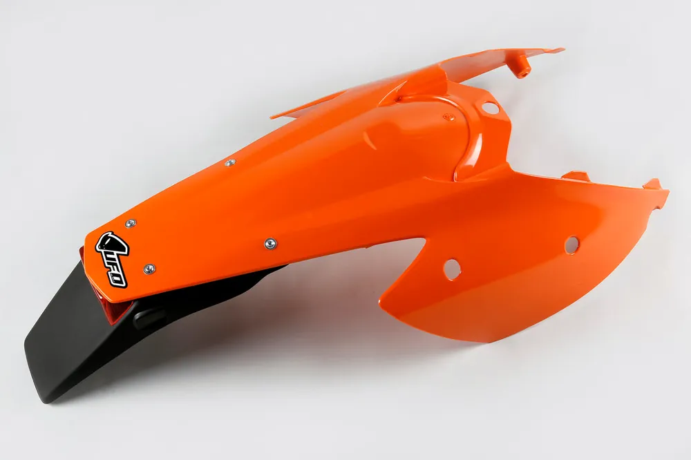 UFO One-Piece Rear Fender & Side Panels 1998-2018 Orange w/Tailight fo Exclusive Offer
