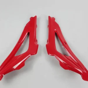 UFO Upper Radiator Shrouds Red for Husqvarna TC/TE/TX 05-07/CR125/WR12 Free Shipping