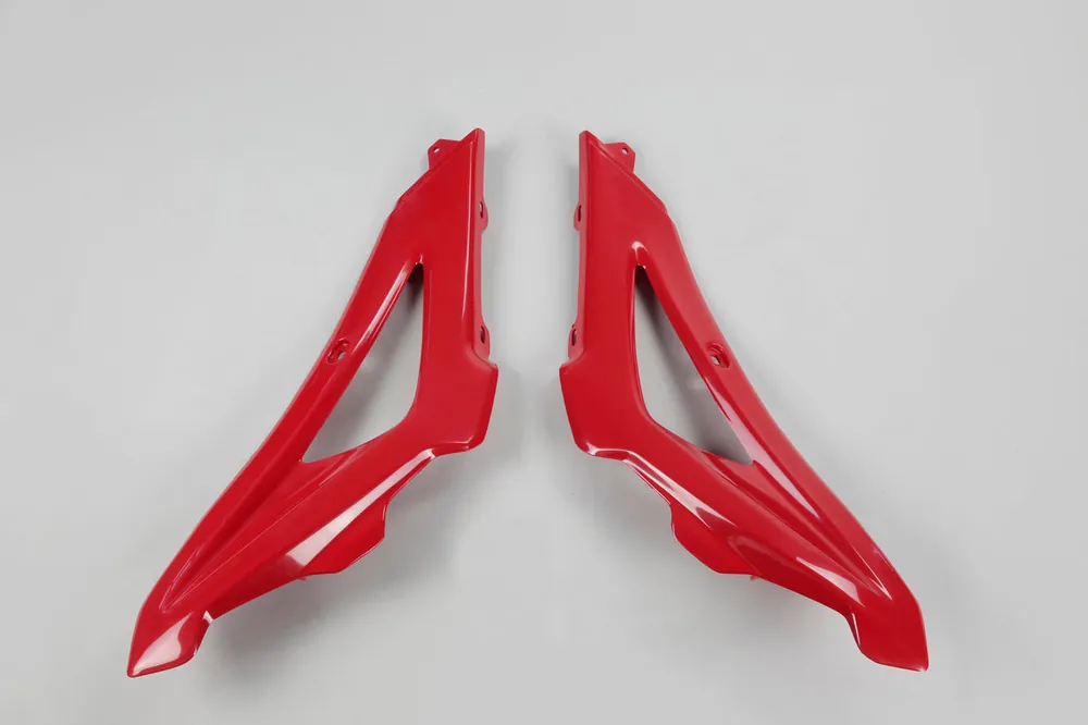 UFO Upper Radiator Shrouds Red for Husqvarna TC/TE/TX 05-07/CR125/WR12 Free Shipping