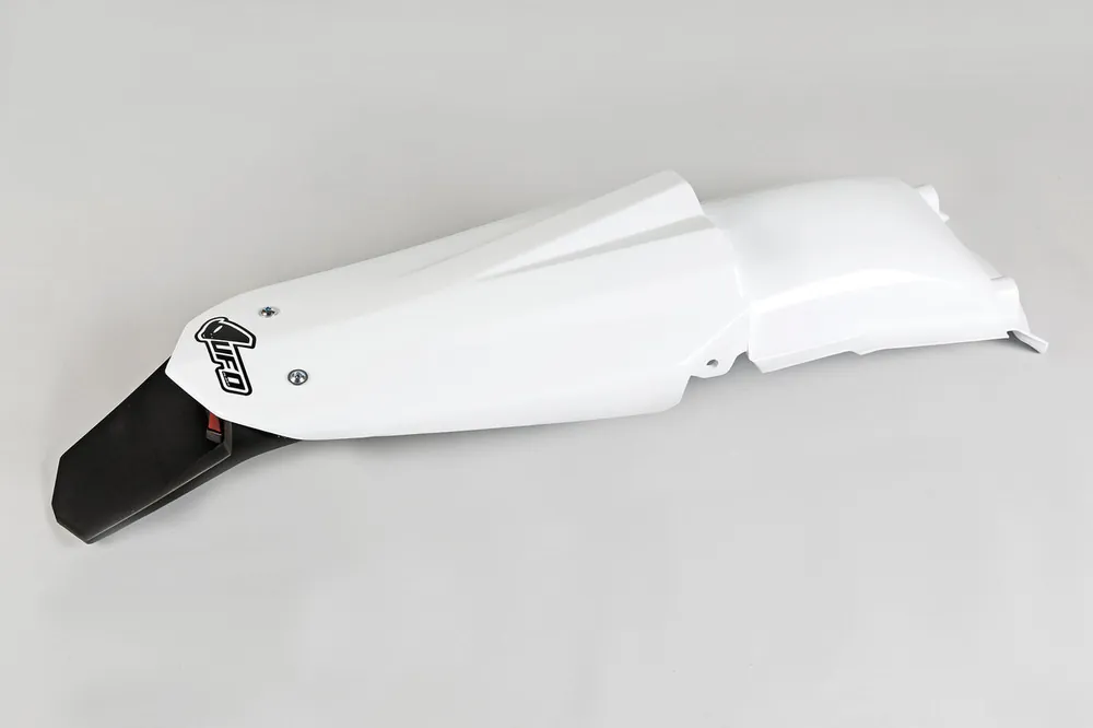 UFO Rear Fender White w/Tailight for Husqvarna CR125/TE/TX 250/TC/TE 3 Best Seller