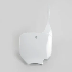 UFO Front Number Plate White for Honda CR80 96-02/CR85 03-23/CRF150R 0 Free Returns