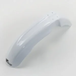 UFO Front Fender White for Honda CR125/CR250 00-03/CRF450R 02-03 Professional Grade