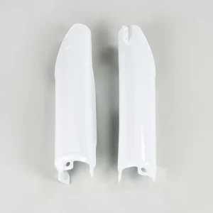 UFO Fork Slider Protectors White for Honda CR125/CR250/CR500 91-07/CRF Weekend Sale