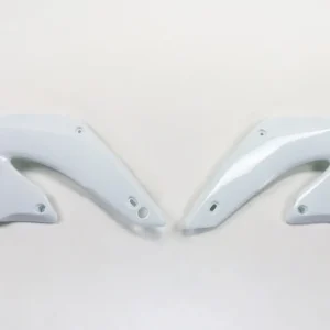 Warranty Included UFO Radiator Shrouds White for Honda CR125/CR250 00-01