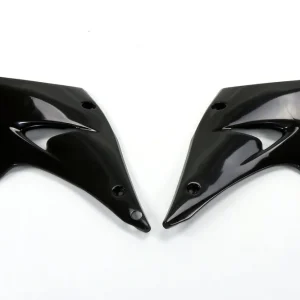 UFO Radiator Shrouds Black for Kawasaki KX125/KX250 03-08 Markdown