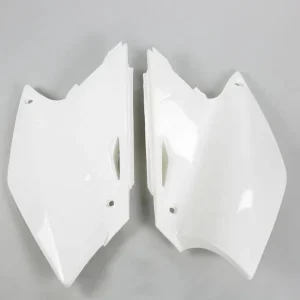 UFO Side Panels White for Kawasaki KX250F 04-05 Final Sale