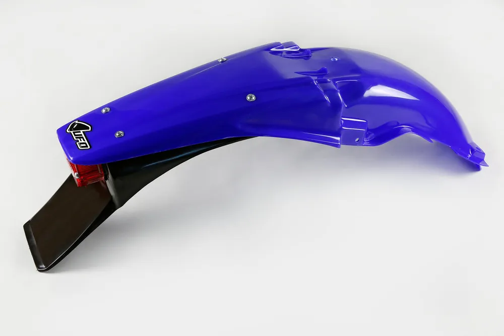 UFO Rear Fender Reflex Blue w/Tailight for Yamaha YZF/WR250F 01-02/YZF Professional Grade
