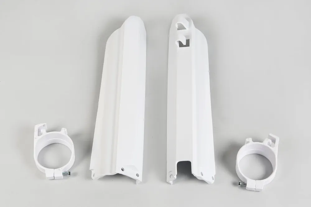 UFO Fork Slider Protectors White for Yamaha YZ125/YZ250 96-04/YZF/WR25 Fresh Stock