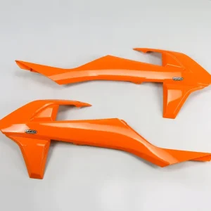 UFO Radiator Shrouds 1998-2018 Orange for KTM SX/SX-F 16-18/EXC/EXC-F Best Price