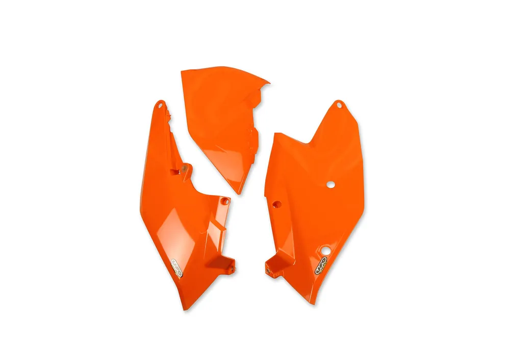 UFO Side Panels 1998-2018 Orange for KTM SX/SX-F 16-18/EXC/EXC-F 17-19 Grab Now