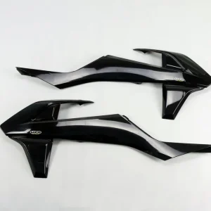 UFO Radiator Shrouds Black for KTM SX/SX-F 16-18/EXC/EXC-F 17-19/SX 25 New Release