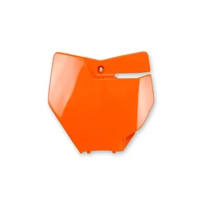 UFO Front Number Plate 1998-2018 Orange for KTM SX/SX-F 16-18/SX 250 1 Authentic