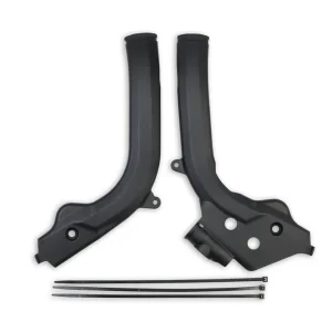 UFO Frame Guards Black for KTM SX 16-22/SX-F 16-18/EXC 17-18/EXC-F 17- Handmade