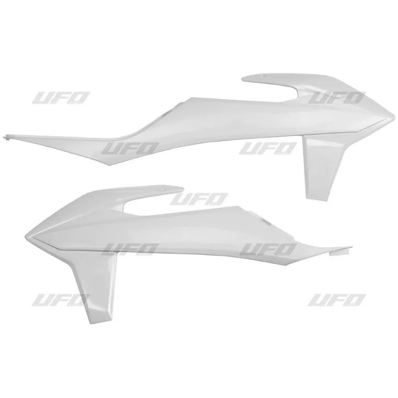 UFO Radiator Shrouds White for KTM SX/SX-F 19-22/EXC/EXC-F 20-23 Seasonal Sale